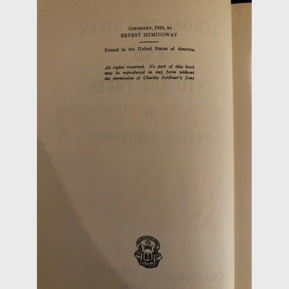 First Edition Ernest Hemingway Books - Picture 2 of 3